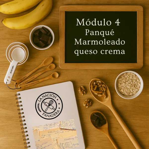 1. Curso para preparar Panqué de Plátano Saludable para Todos