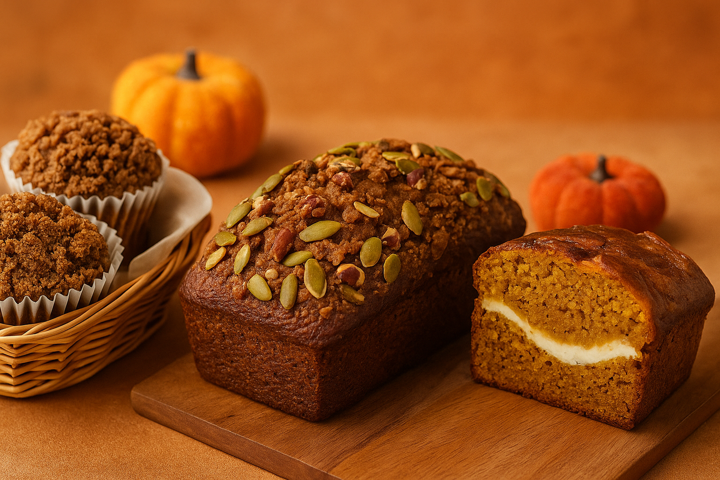 1. Curso para preparar postres de Calabaza Saludables
