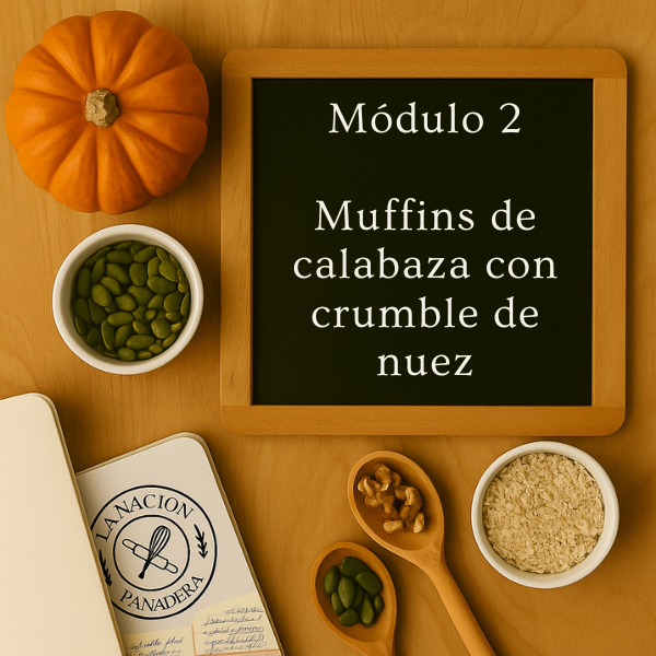 1. Curso para preparar postres de Calabaza Saludables
