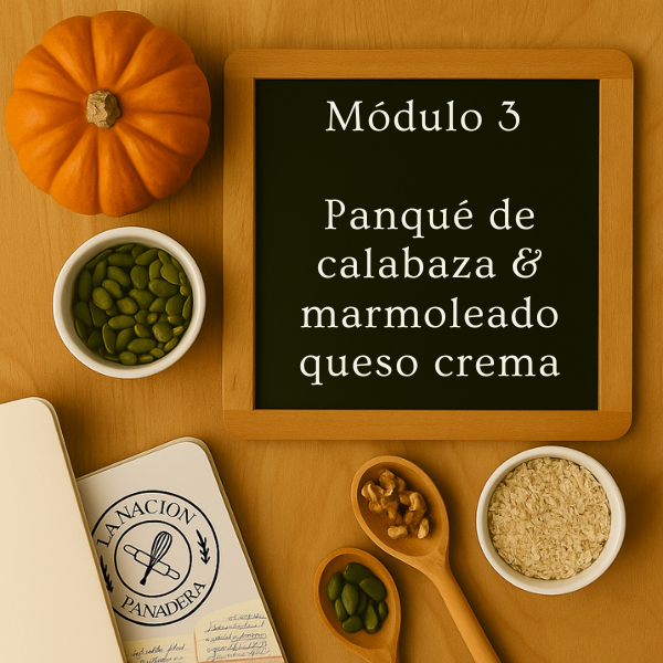 1. Curso para preparar postres de Calabaza Saludables